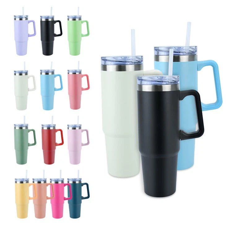 Coffee Mug With Handle 35oz Insulated Coffee Cup With Leak Proof Lid