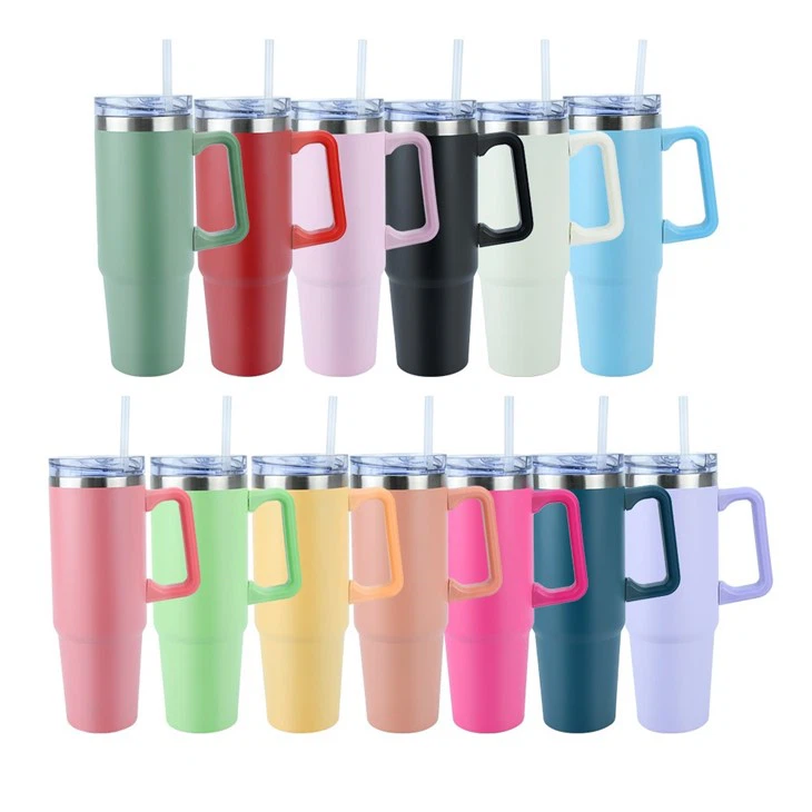 Coffee Mug With Handle 35oz Insulated Coffee Cup With Leak Proof Lid